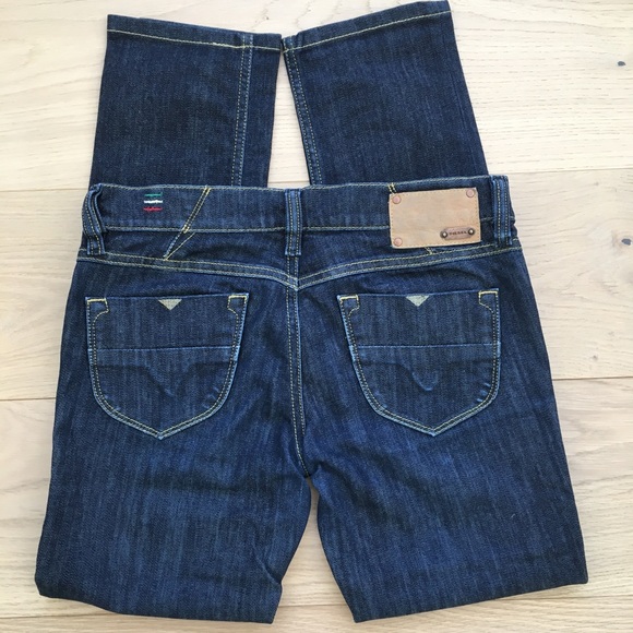 Diesel Livy Dark Wash Stretch Jeans - Picture 6 of 6